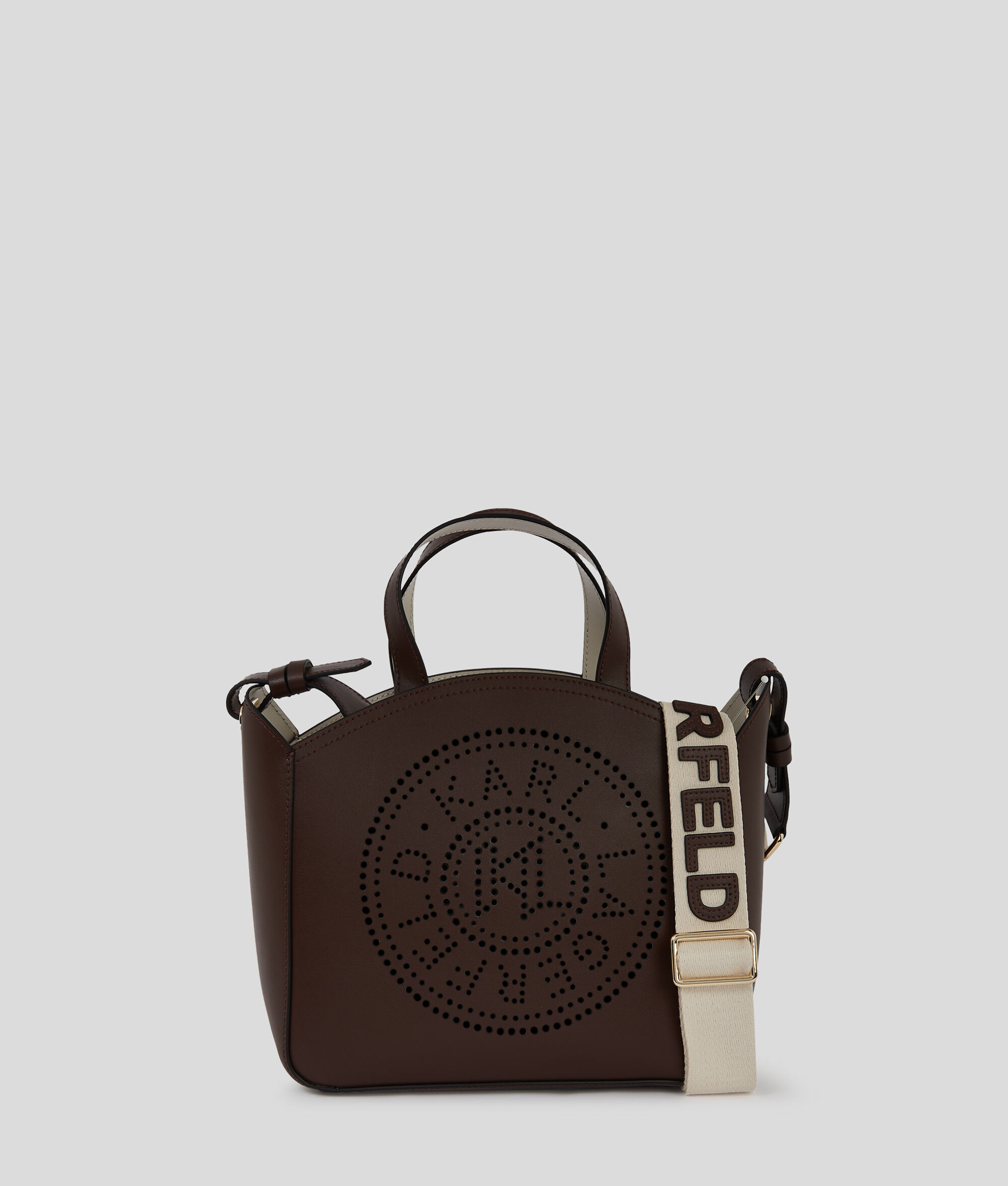 (image for) Minimalistic K/Circle Perforated Small Tote Bag